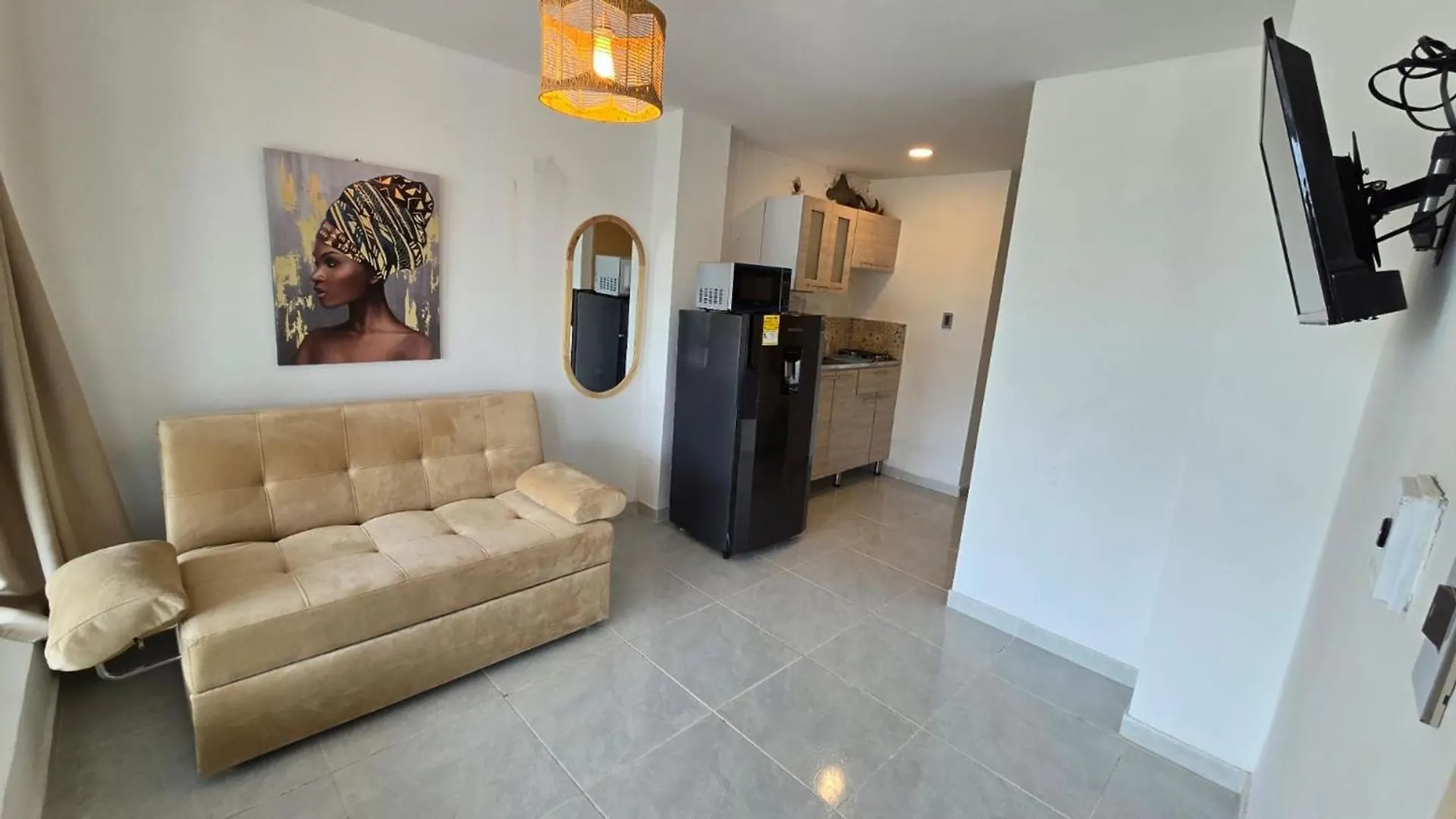Apartamento En Cartagena L2 Cerca Al Mar - Con Aire Acondicionado Y Wifi 1 Apartment